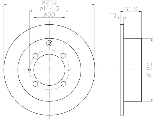 NF PARTS Bremžu diski NF1699026